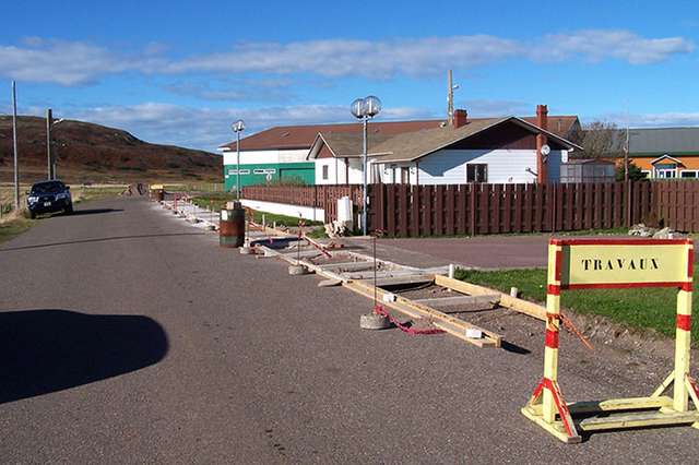 Travaux au cap blanc