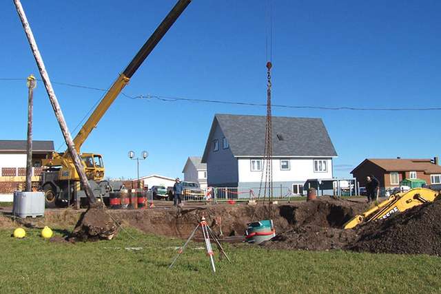 Travaux au cap blanc